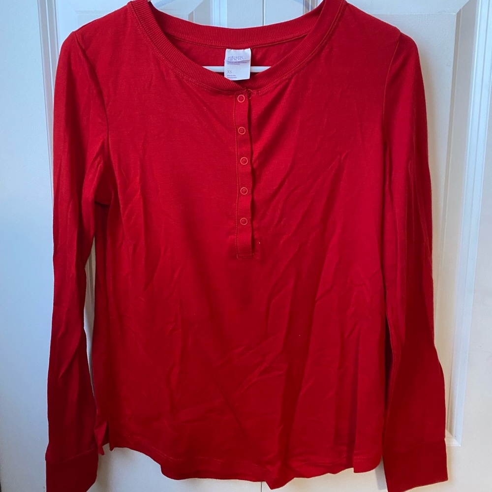 Target long sleeve sleep shirt